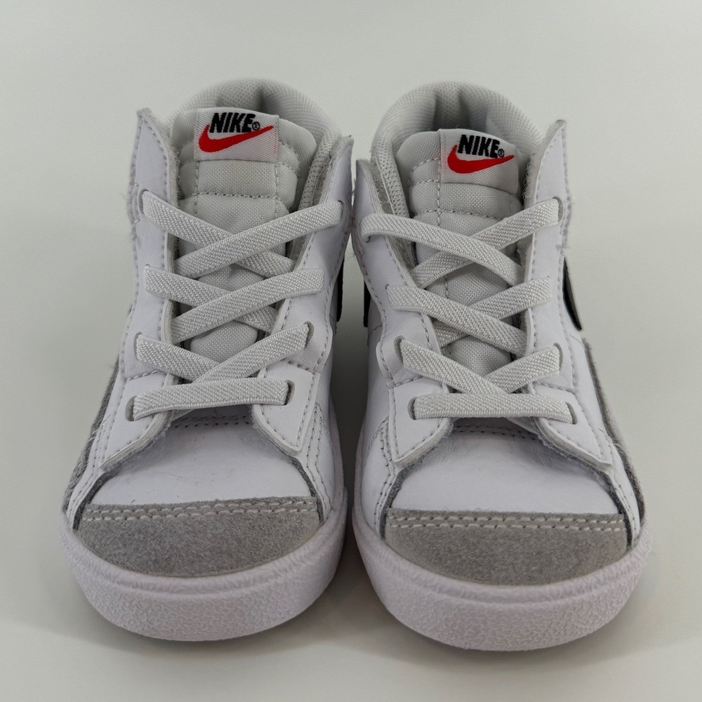 Nike Blazer Mid 77 Toddler Shoes Size 7C White Black DA4088-100 Sneaker